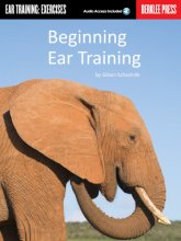 Cover art for Beginning Ear Training Book/Online Audio (Ear Training: Exercises)
