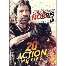Cover art for 20-Film Action Featuring Chuck Norris