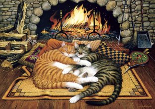 Cover art for Buffalo Games - Charles Wysocki - All Burned Out - 300 Large Piece Jigsaw Puzzle