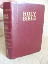 Cover art for HOLY BIBLE King James Version With Helps Words of Christ in Red Letters Burgundy Leather 2002