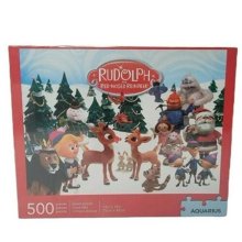 Cover art for Rudolph the Red Nosed Reindeer 500 Piece Puzzle 14  X 19