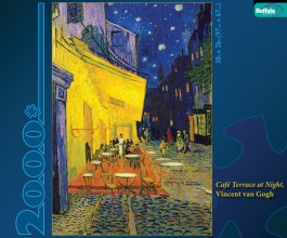 Cover art for Vincent van Gogh: Cafe Terrace at Night (2000 Piece Puzzle)