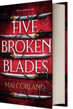 Cover art for Five Broken Blades (Standard Edition) (The Broken Blades, 1)