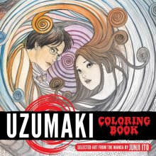 Cover art for Uzumaki Coloring Book (Junji Ito)