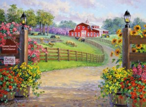 Cover art for Buffalo Games - A Southern Warm Welcome - 1000 Piece Jigsaw Puzzle