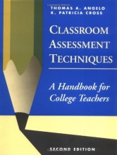 Cover art for Classroom Assessment Techniques: A Handbook for College Teachers (Jossey-Bass Higher and Adult Education Series)