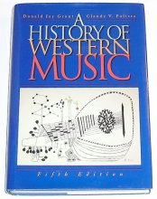 Cover art for A History of Western Music