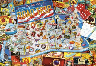 Cover art for Buffalo Games - are We There Yet? - 2000 Piece Jigsaw Puzzle