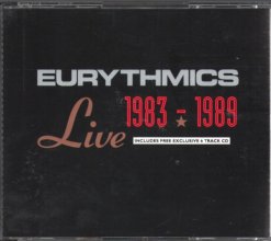 Cover art for Eurythmics Live 1983 - 1989