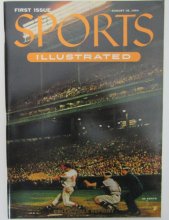 Cover art for Sports Illustrated 1st Issue with 1954 Topps Cards 9/16/1954 REPRINT 2001 153010