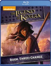 Cover art for The Legend of Korra: Book Three: Change (Blu-ray + DVD)