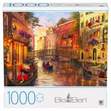 Cover art for 1000-Piece Big Ben Jigsaw Puzzle  Sunset