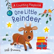 Cover art for One Little Reindeer: A Counting Playbook