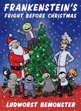 Cover art for Frankenstein's Fright Before Christmas