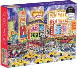 Cover art for Galison Michael Storrings The Great White Way 2000 Piece Puzzle, Multicolor