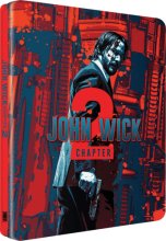 Cover art for John Wick: Chapter 2 (Limited Edition Steelbook) [Blu-ray + DVD + Digital HD + 2 Limited-Edition Replica Coins]
