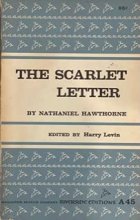 Cover art for The Scarlet Letter 1960 Riverside Edition A45
