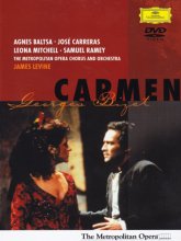 Cover art for Bizet - Carmen / Levine, Baltsa, Carreras, Metropolitan Opera