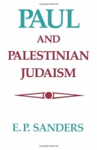 Cover art for Paul and Palestinian Judaism: A Comparison of Patterns of Religion