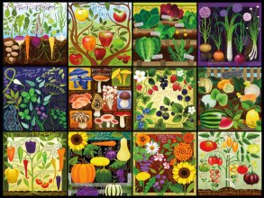 Cover art for Ceaco - Tracy Flickinger - Colorful Harvest - 300 Piece Jigsaw Puzzle