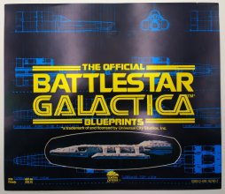 Cover art for Official Battlestar Galactica Blueprints