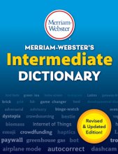 Cover art for Merriam-Webster's Intermediate Dictionary | Middle School Dictionary | Features 70,000+ entries, usage examples, illustrations & more