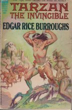 Cover art for Tarzan the Invincible (Ace Classic SF, F-189)