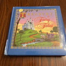 Cover art for Treasury of Fairy Tales Publications International 1994 Padded Hardcover