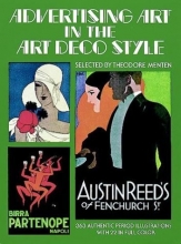 Cover art for Advertising Art in the Art Deco Style (Pict. Archive S)