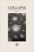 Cover art for Collapse: v. 5: Philosophical Research and Development - The Copernican Imperative