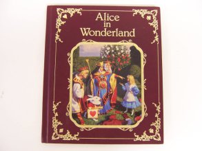 Cover art for Alice in Wonderland, Illustrated by Greg Hildebrandt