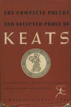 Cover art for Complete Poetry and Selected Prose of Keats (Modern Library, 273.1)