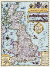 Cover art for New York Puzzle Company - National Geographic Shakespeare's Britain - 1000 Piece Jigsaw Puzzle