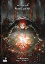 Cover art for James Raggi Lamentations of The Flame Princess LFP1003 Player Core Book: Rules & Magic