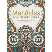 Cover art for Mandalas For Mindfulness - Adult Coloring Book wit
