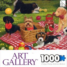 Cover art for At The Park By William Vanderdasson 1000 Piece Puzzle