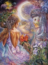 Cover art for Buffalo Games - Josephine Wall - Masque of Love (Glitter Edition) - 1000 Piece Jigsaw Puzzle