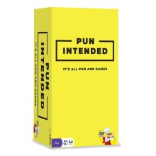 Cover art for Pun Intended Party Game for Pun Lovers - Hilarious Game Night Card Game for Friends & Family