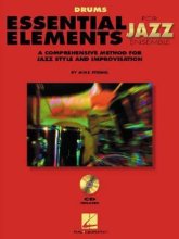 Cover art for Essential Elements For Jazz Ensemble - Drums (Book/Online Media)