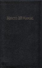 Cover art for Merck's 1899 Manual