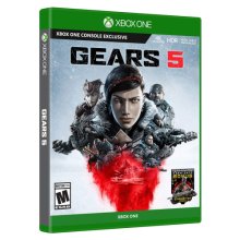 Cover art for Gears 5 Standard Edition Xbox One - Xbox One Console exclusive - ESRB Rated Mature (17+) - Action/Adventure game - Delivers brutal action across 5 modes - Multiplayer Supported