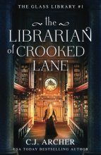 Cover art for The Librarian of Crooked Lane (The Glass Library)
