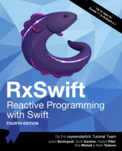 Cover art for RxSwift: Reactive Programming with Swift (Fourth Edition)
