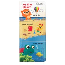 Cover art for Baby Einstein at the Beach: Look Up, Look Around, Look Down (3 in 1 Tall Padded Board Book)