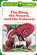 Cover art for The ring, the sword, and the unicorn