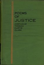 Cover art for Poems of justice,