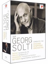 Cover art for Sir Georg Solti conducts the Chicago Symphony Orchestra