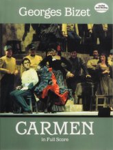 Cover art for Carmen in Full Score (Dover Opera Scores)