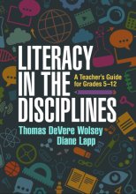 Cover art for Literacy in the Disciplines: A Teacher's Guide for Grades 5-12