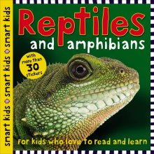 Cover art for Smart Kids Reptiles and Amphibians: with more than 30 stickers